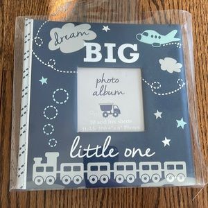 Baby boy photo album